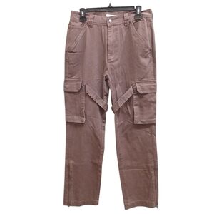 Standard Cloth NWT Urban Outfitters Brown Cargo Pants With Straps Size Small